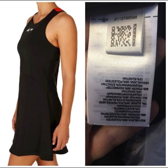 Revolve Authentic ADIDAS Roland Garros Y-3 mini court dress - Picture 4 of 9